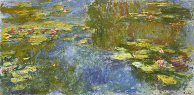 Le bassin aux nymphéas, tableau de Claude Monet