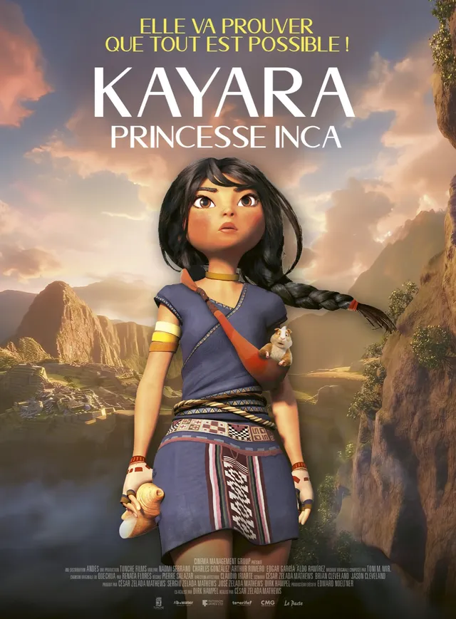 Affiche du film d'animation Kayara, Princesse Inca