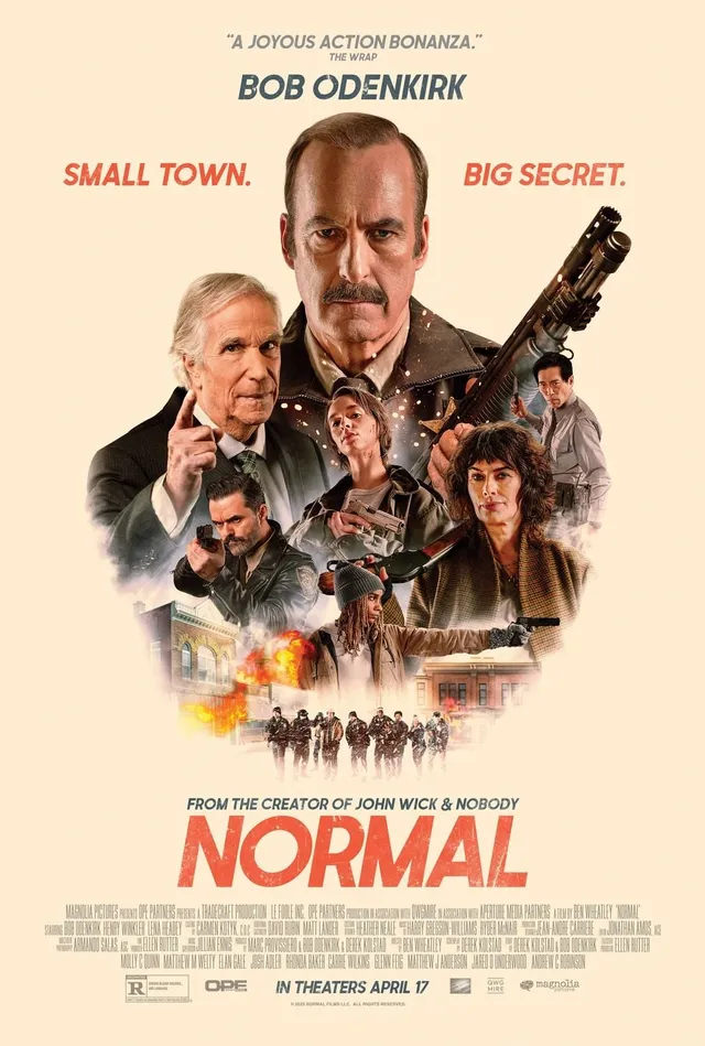 Affiche du film Normal de Ben Wheatley avec Bob Odenkirk en shérif