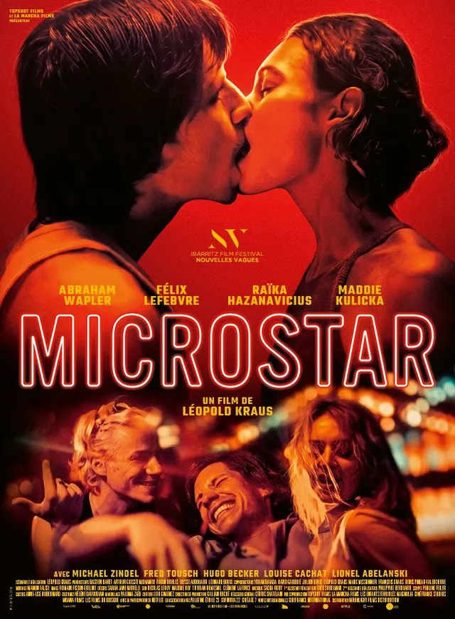 Affiche du film Microstar de Léopold Kraus, sorti le 8 juillet 2026