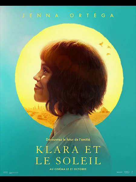 Affiche officielle du film Klara et le Soleil de Taika Waititi avec Jenna Ortega