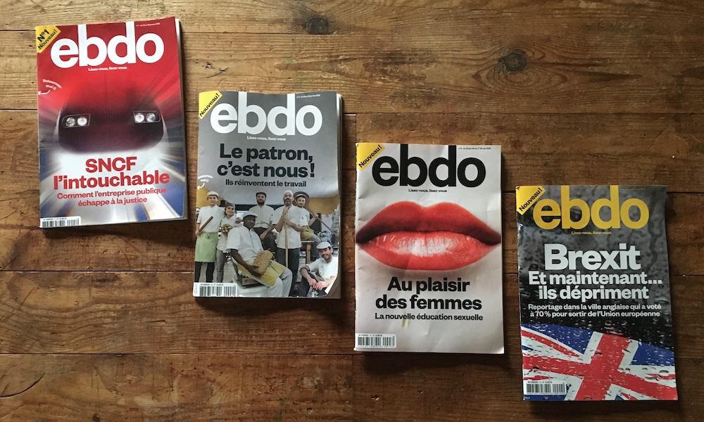 3 semaines après la sortie du nouvel (h)ebdomadaire : bilan