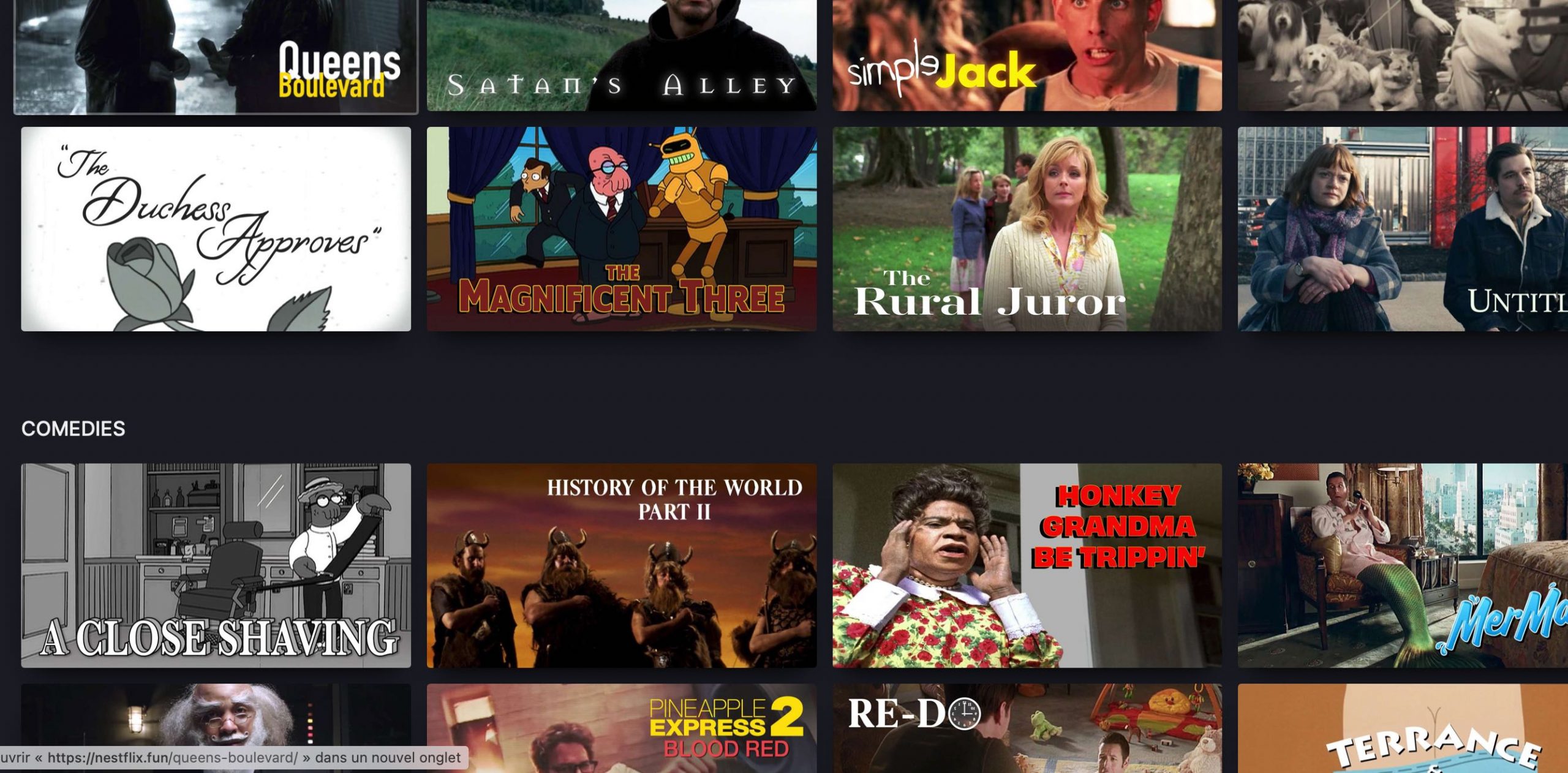Mieux que Netflix : Nestflix !
