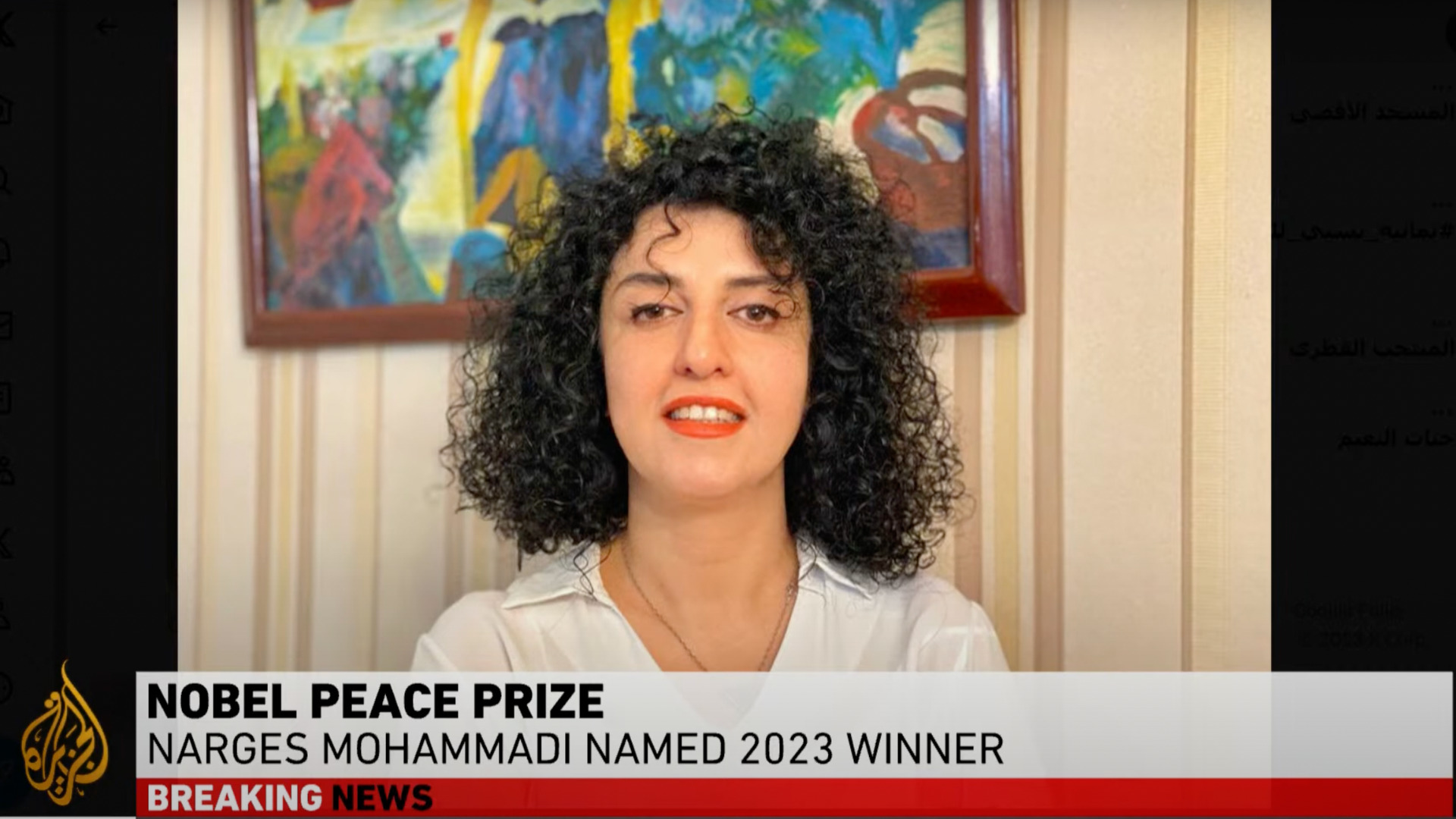 Narges Mohammadi, une voix libre depuis la prison d'Evin