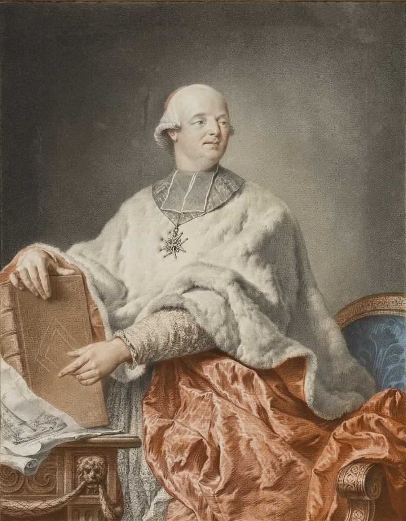 Représentation du Prince-cardinal de Rohan