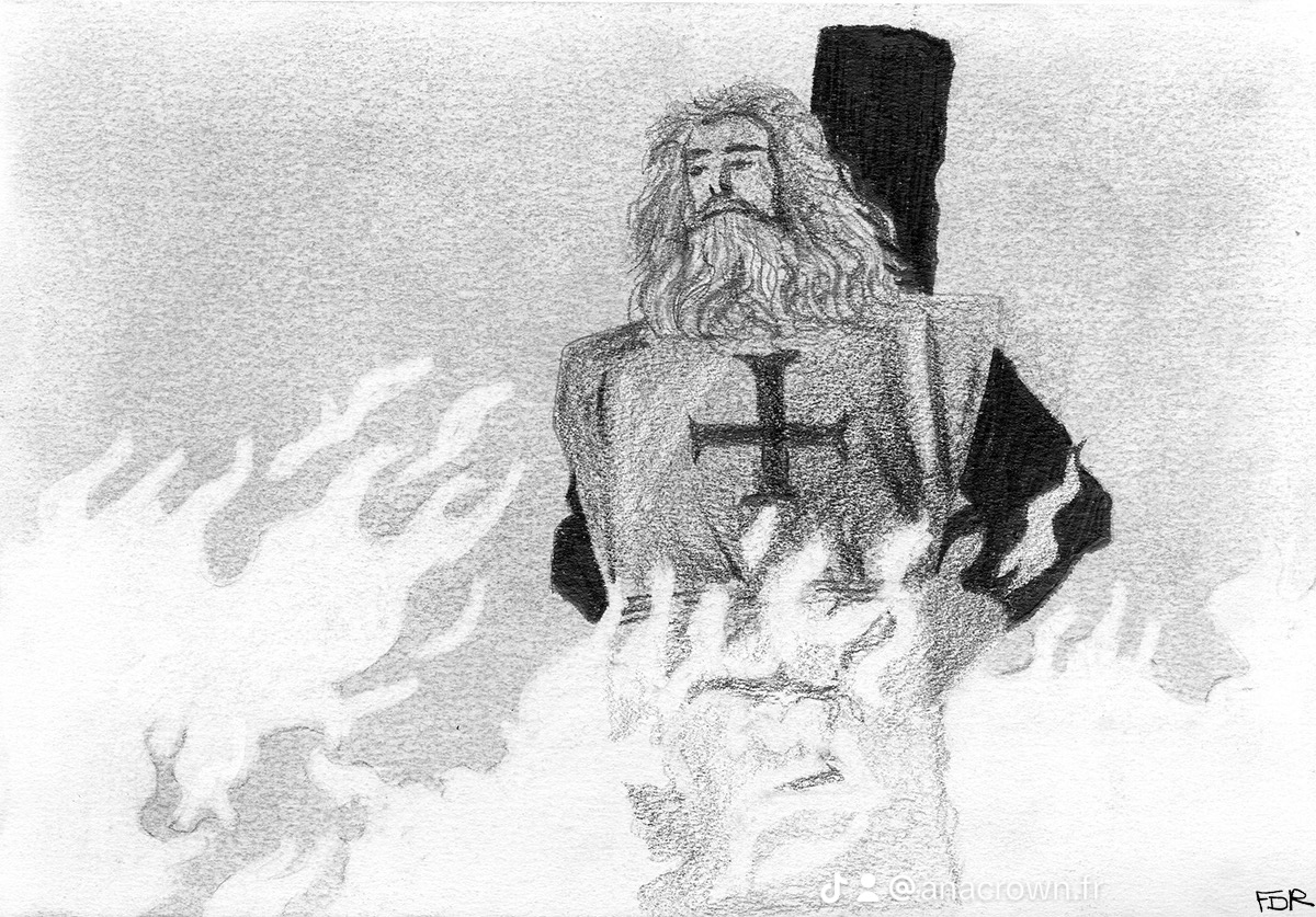 Jacques de Molay : le supplice du bûcher il y a 710 ans