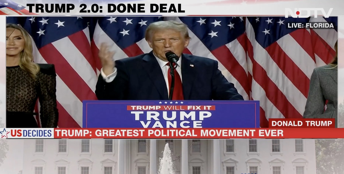 Trump est élu, encore