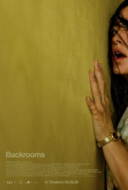 Affiche officielle du film Backrooms (A24, 2026)