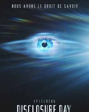 Affiche officielle du film Disclosure Day de Steven Spielberg