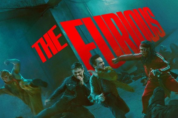 Affiche officielle du film d'action The Furious avec personnages en plein combat