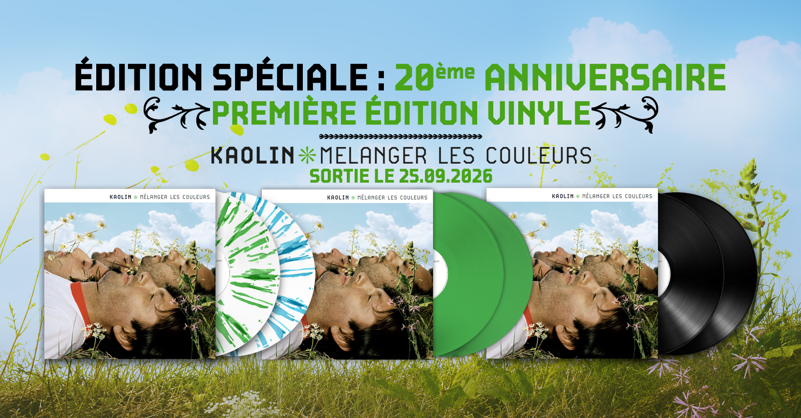 Kaolin - Mélanger les couleurs, édition spéciale 20ème anniversaire