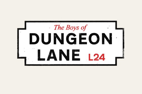 Pochette de l'album The Boys of Dungeon Lane de Paul McCartney : une plaque de rue de Liverpool indiquant The Boys of Dungeon Lane L24