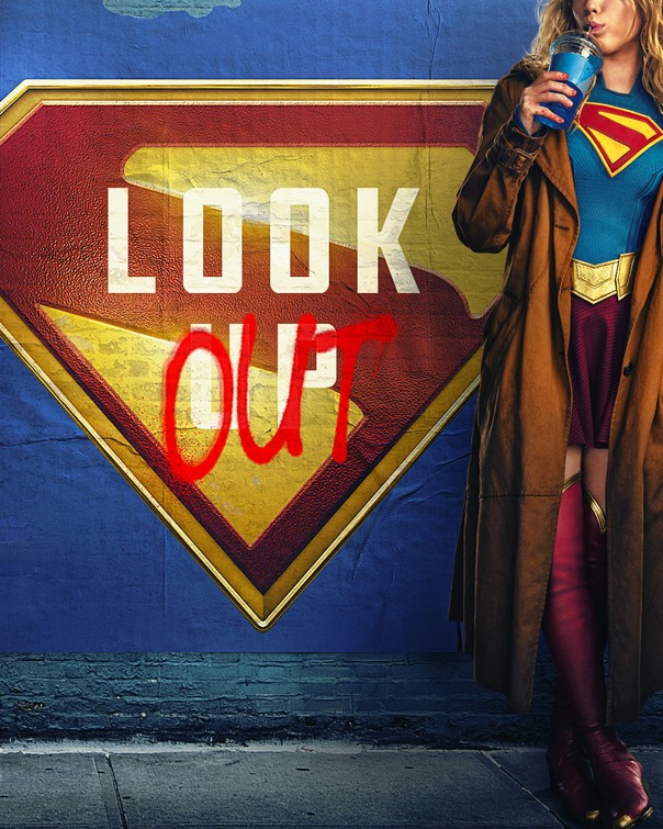 Affiche officielle du film Supergirl : Woman of Tomorrow avec Milly Alcock