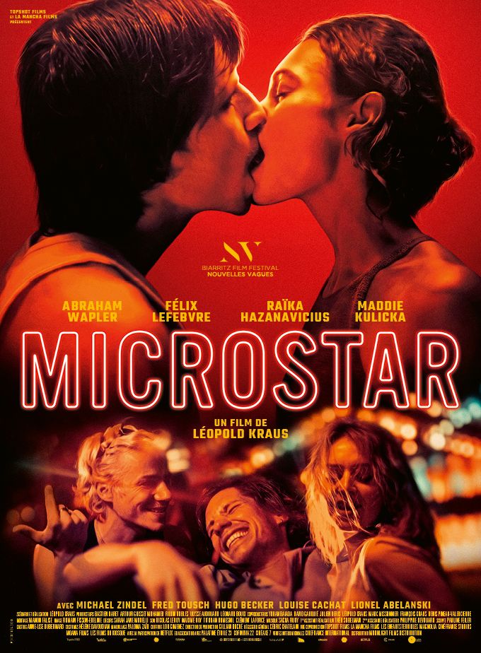Affiche du film Microstar de Léopold Kraus, sorti le 8 juillet 2026