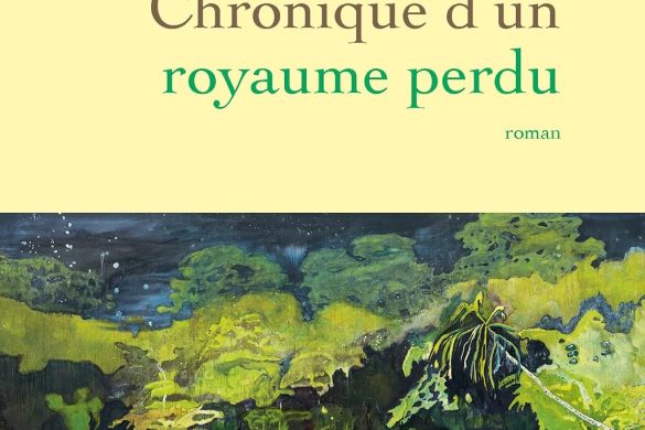 Couverture du roman Chronique d'un royaume perdu d'Ananda Devi, publie chez Grasset