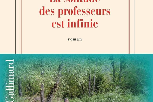 Couverture du roman La solitude des professeurs est infinie de Yannick Haenel (Gallimard)