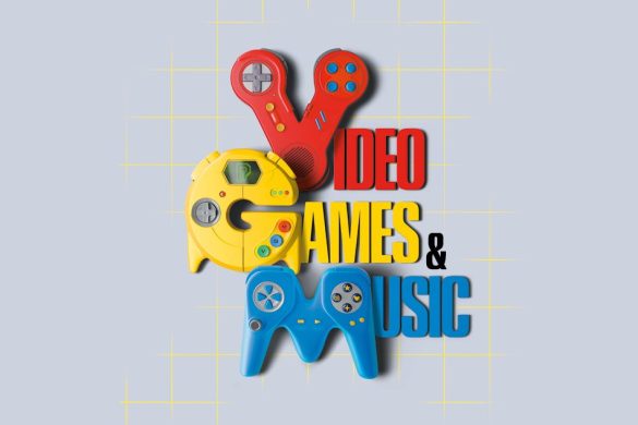 Visuel officiel de l'exposition Video Games & Music à la Philharmonie de Paris
