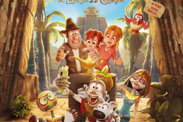 Affiche officielle du film Tad l'explorateur et la lampe magique, au cinema le 26 aout 2026