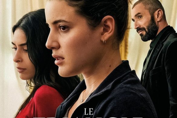 Affiche du film Le Triangle d'or d'Hélène Rosselet-Ruiz, avec Malou Khebizi, Soundos Mosbah et Ziad Bakri