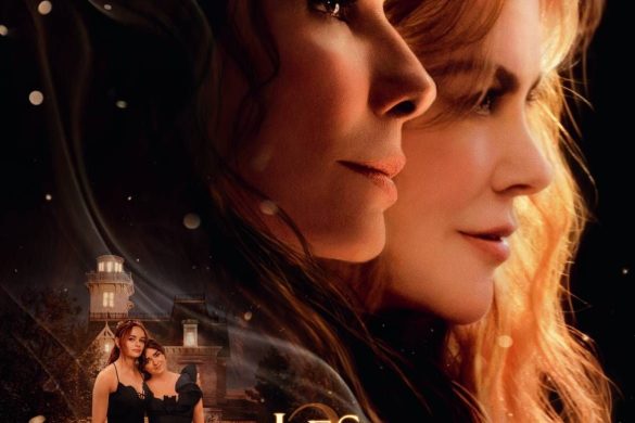 Affiche officielle de Les Ensorceleuses 2 : Sandra Bullock et Nicole Kidman de profil au-dessus d'une rangée de bougies