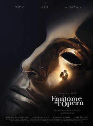 Affiche du film Le Fantome de l'Opera (2026) d'Alexandre Castagnetti, avec Deva Cassel, Romain Duris et Julien de Saint Jean