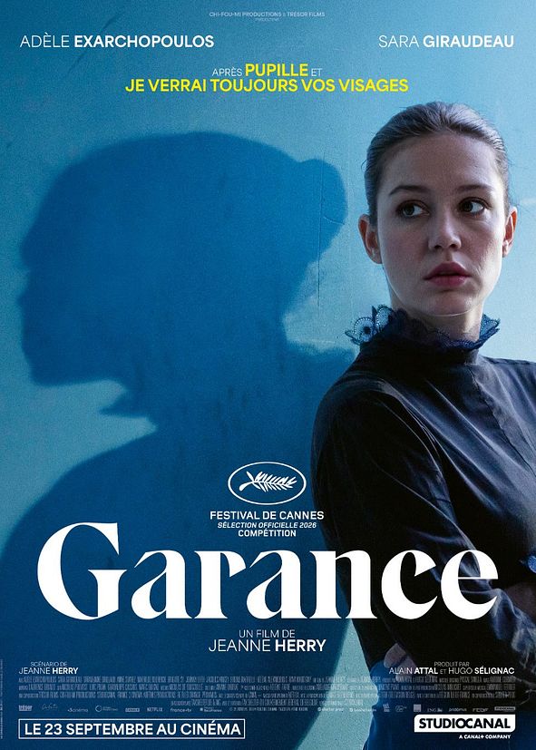 Affiche officielle du film Garance de Jeanne Herry, avec Adèle Exarchopoulos et Sara Giraudeau