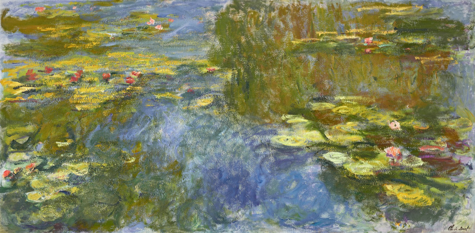 Le bassin aux nymphéas, tableau de Claude Monet