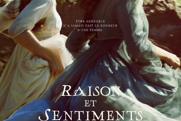 Affiche du film Raison et sentiments de Georgia Oakley, avec Daisy Edgar-Jones et Esme Creed-Miles courant dans un champ