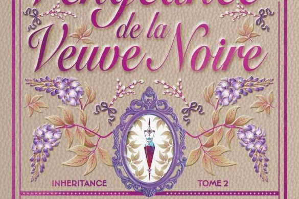 Couverture du roman La Vengeance de la veuve noire de Morgane Moncomble, Inheritance tome 2 (Hugo New Romance)