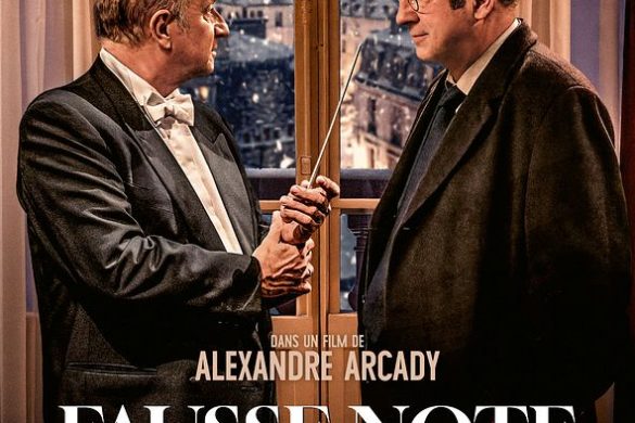 Affiche du film Fausse note d'Alexandre Arcady avec Benoît Poelvoorde et Kad Merad