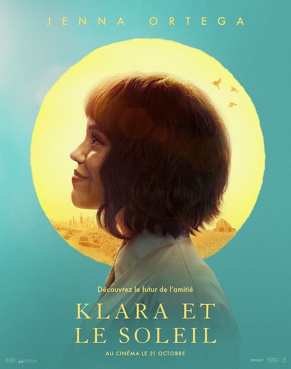 Affiche du film Klara et le Soleil de Taika Waititi avec Jenna Ortega, au cinéma le 21 octobre