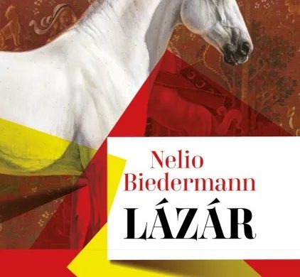 Couverture du roman Lázár de Nelio Biedermann, éditions Belfond