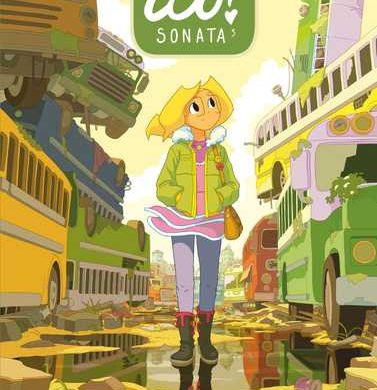 Couverture de Lou! Sonata tome 3 de Julien Neel, éditions Glénat