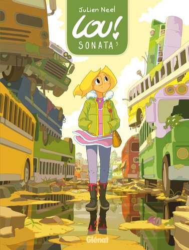 Couverture de Lou! Sonata tome 3 de Julien Neel, éditions Glénat