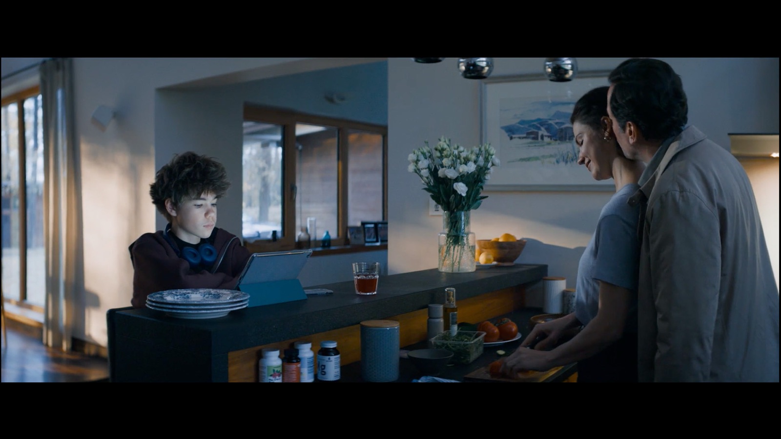 Scène de famille dans le film Minotaure d'Andreï Zviaguintsev