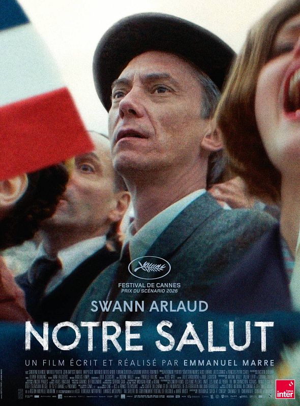Affiche officielle du film Notre Salut d'Emmanuel Marre avec Swann Arlaud