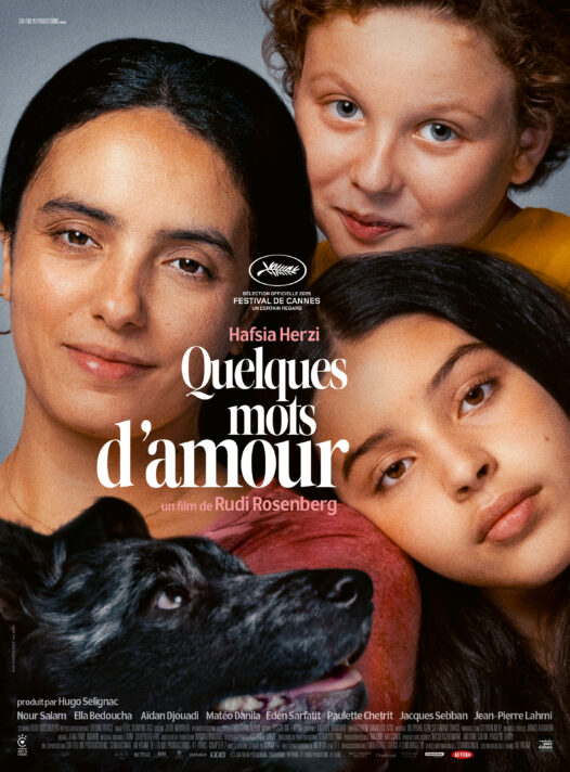 Affiche officielle du film Quelques mots d'amour de Rudi Rosenberg avec Hafsia Herzi