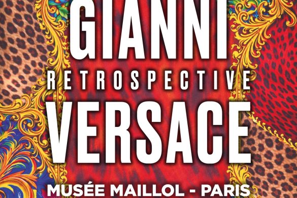 Affiche de l'exposition Gianni Versace Retrospective au Musée Maillol à Paris